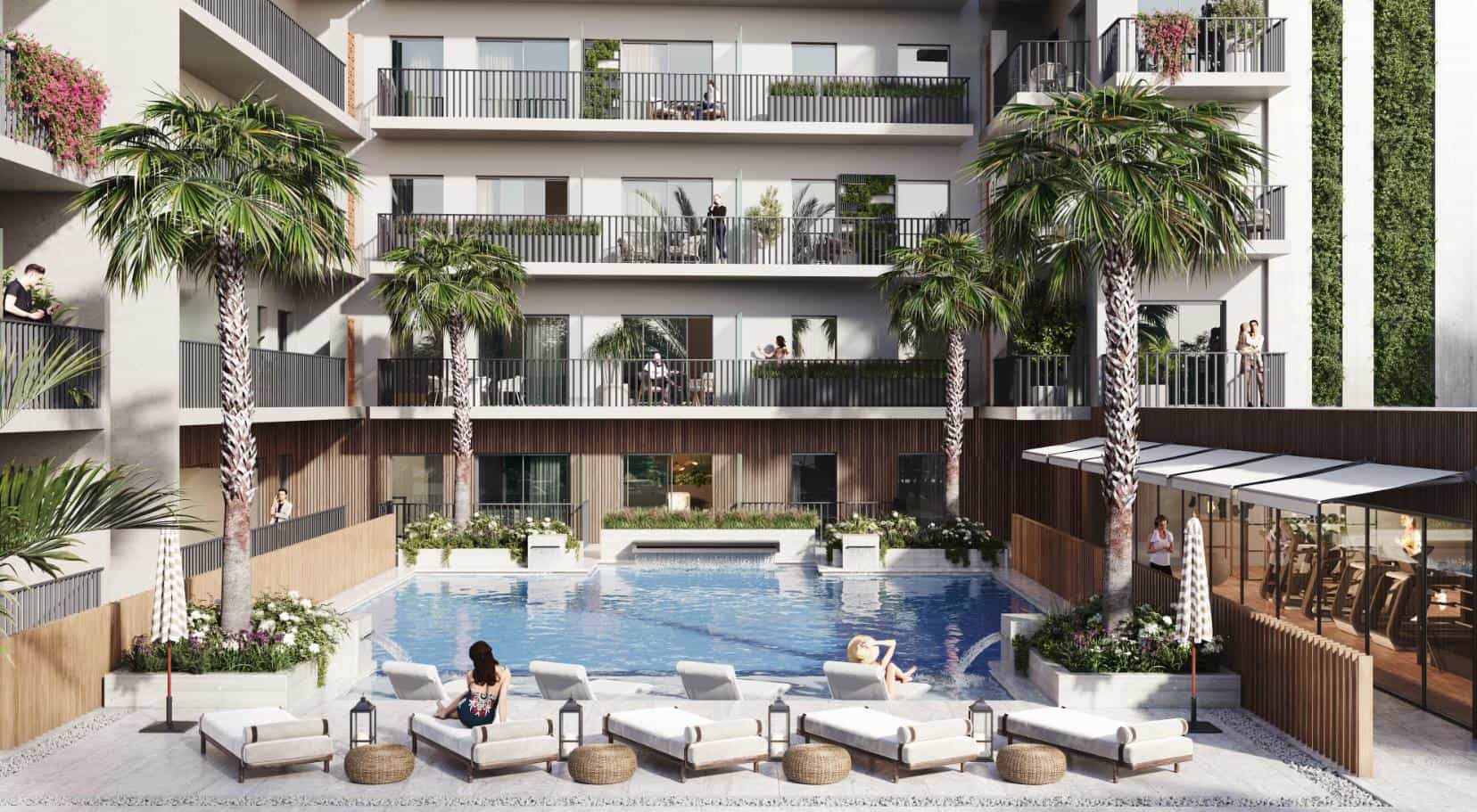 Swimming Pool & Pool Deck