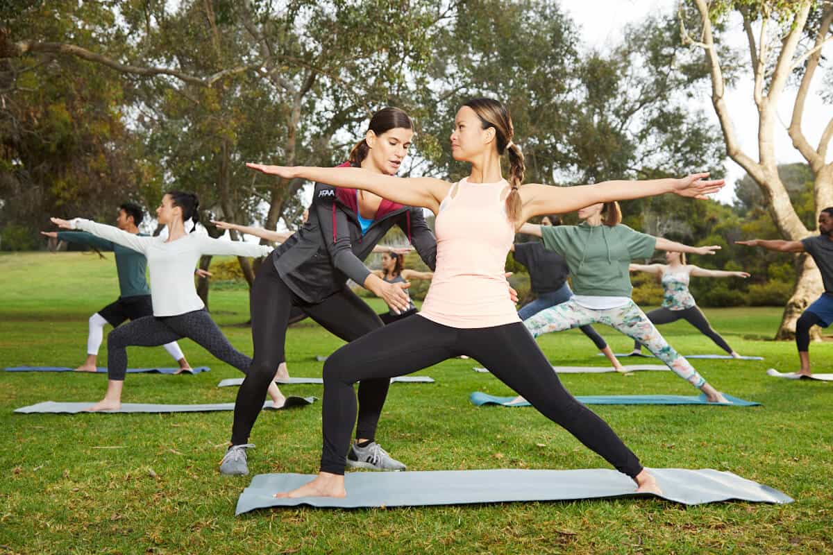 Outdoor Yoga