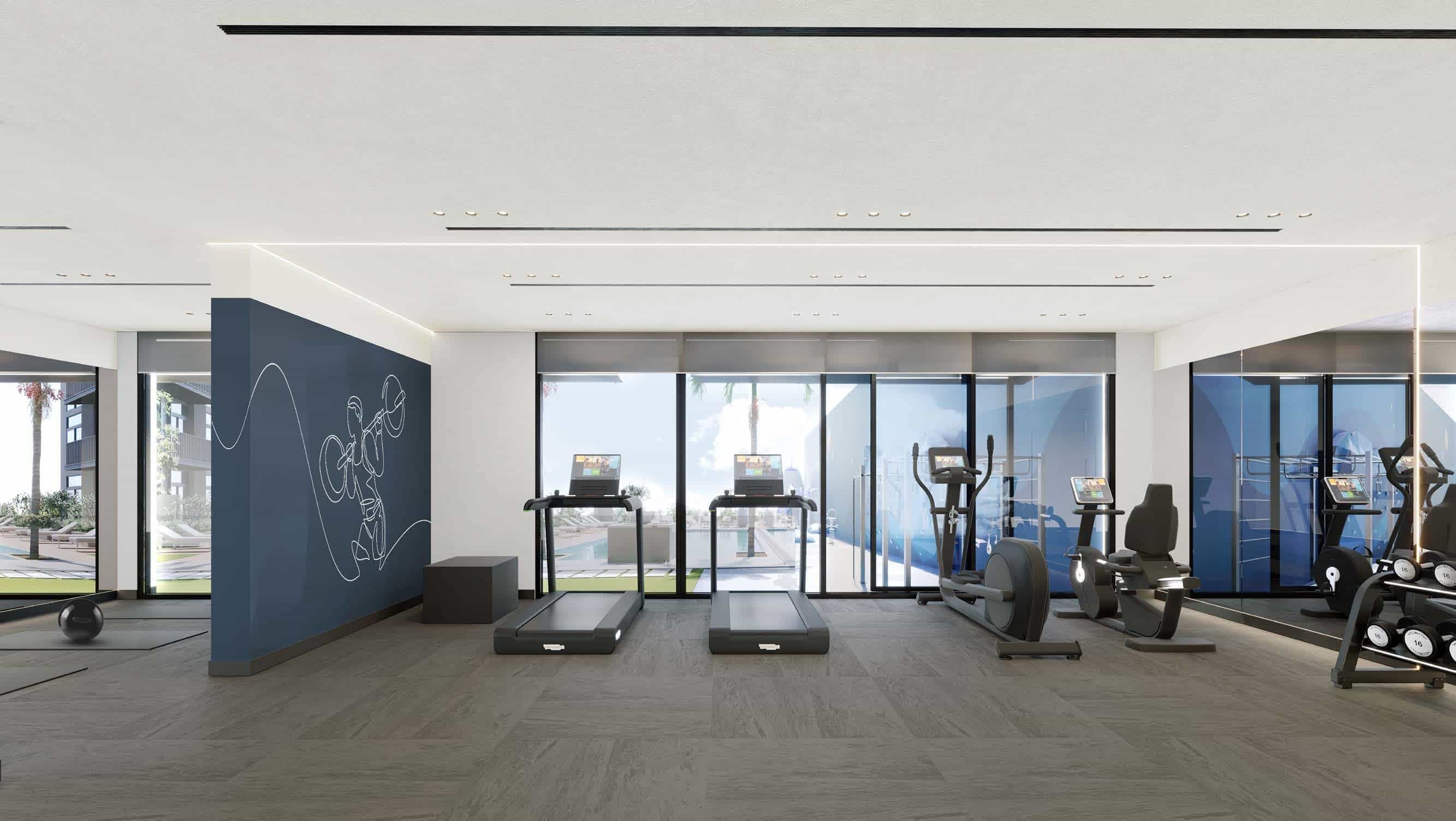 Indoor Fitness Studio