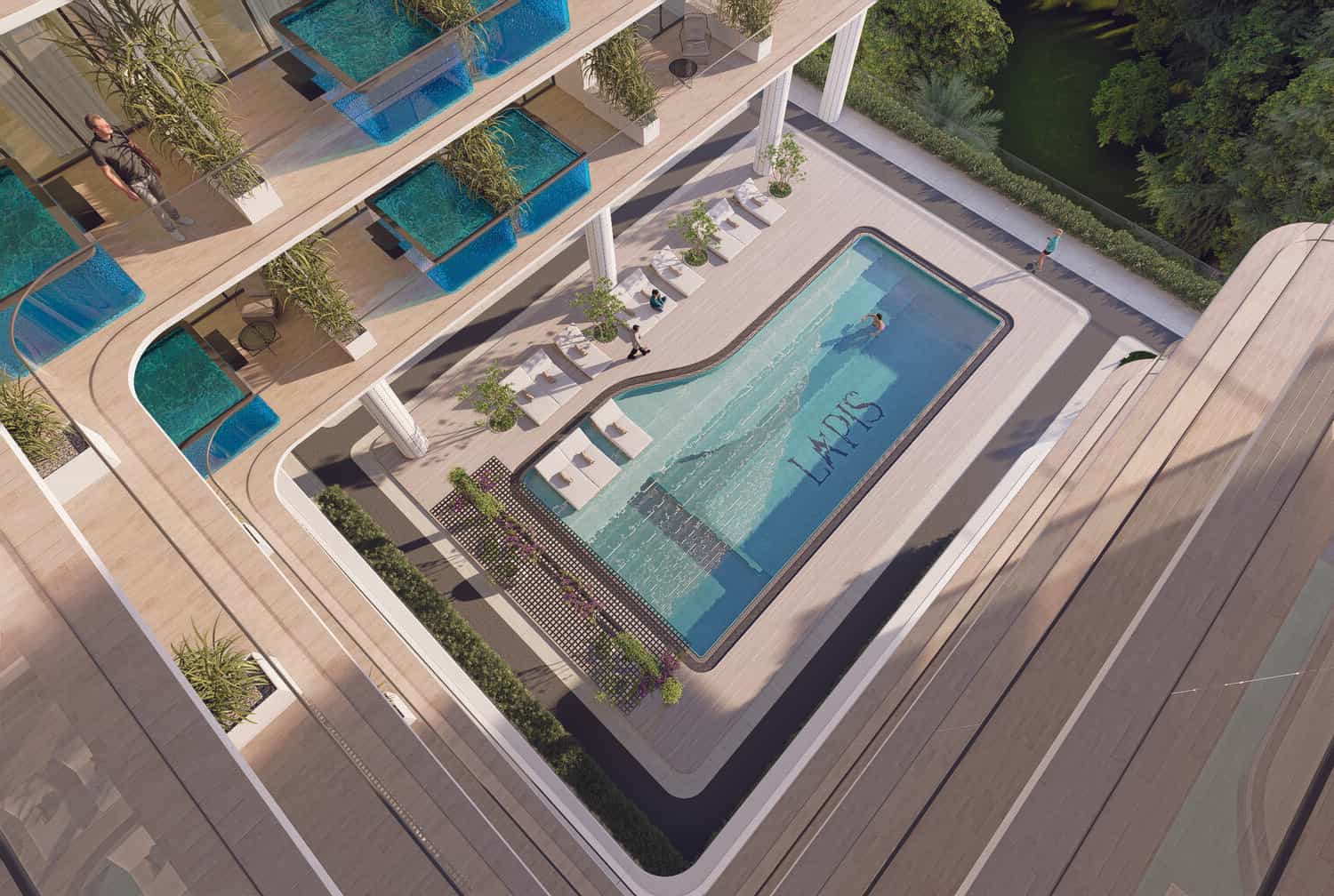 Leisure Pool Deck & Jacuzzi