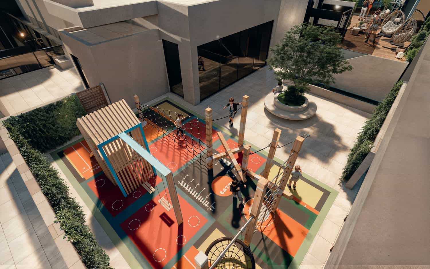 Outdoor Kids Play Area