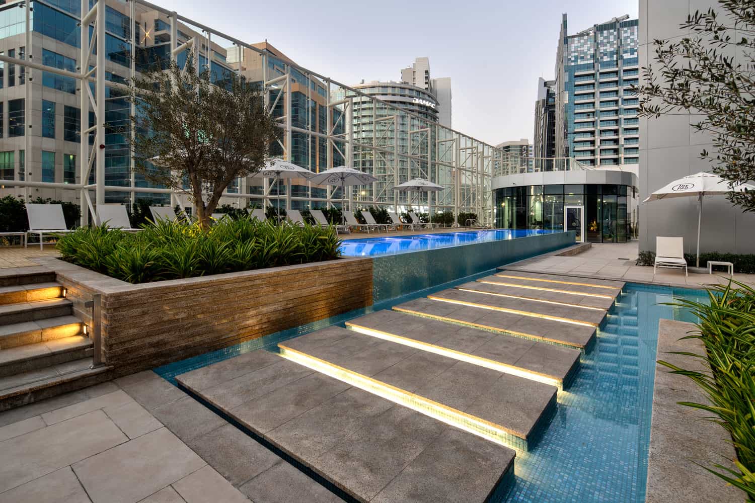 The Pad’S Pool, With Cabanas And Tanning Deck