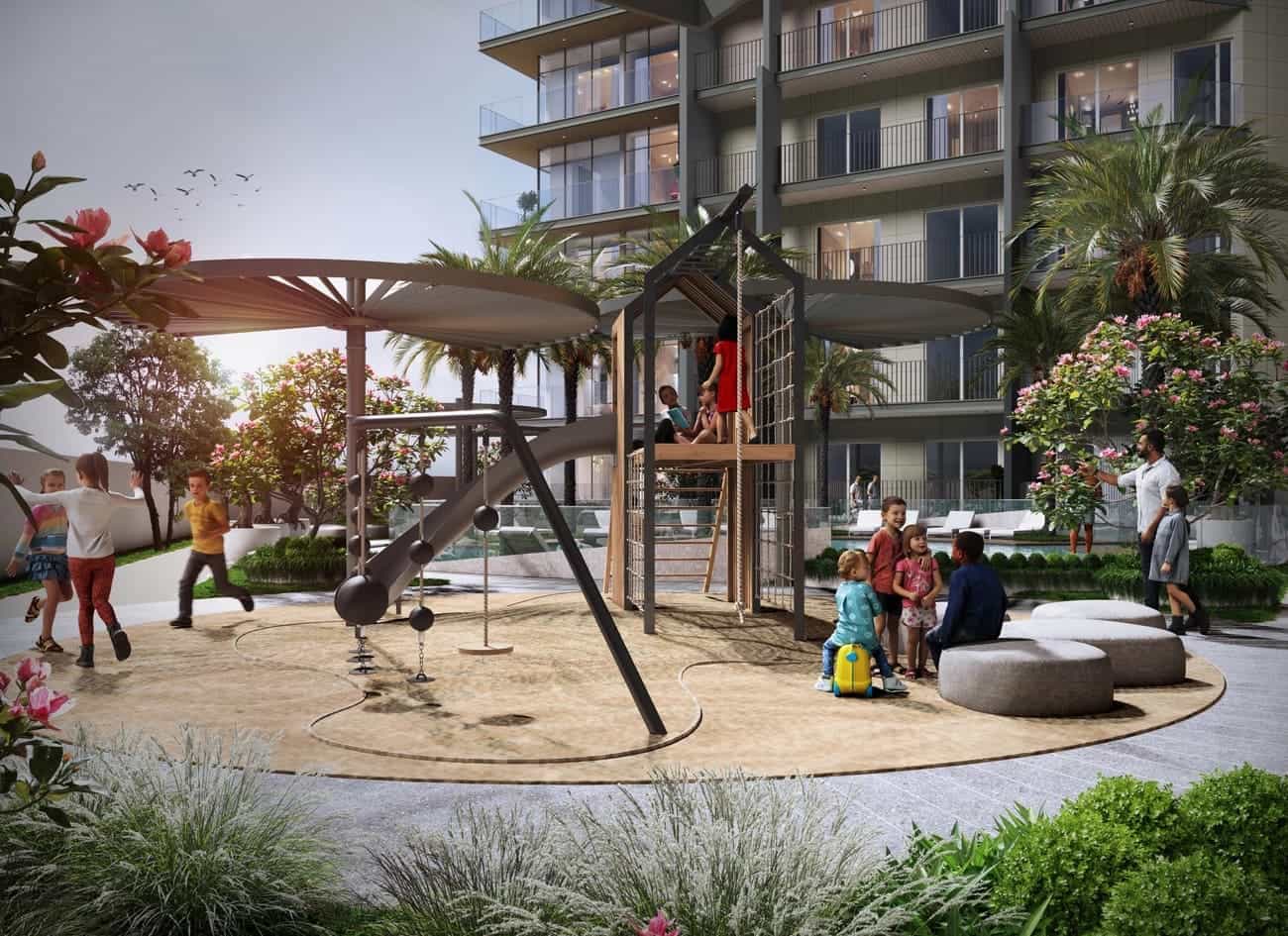 Outdoor Kids Play Area