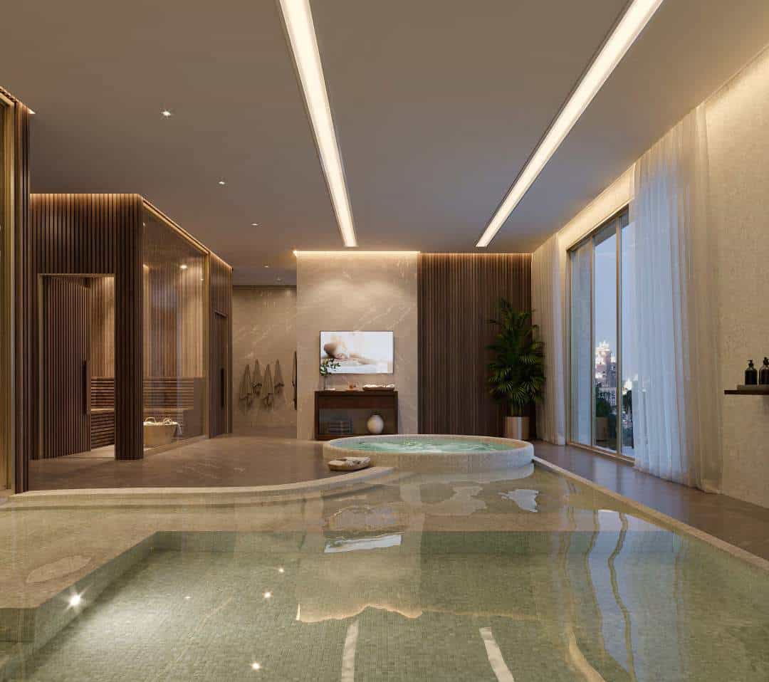 Spa With Steam And Sauna Rooms