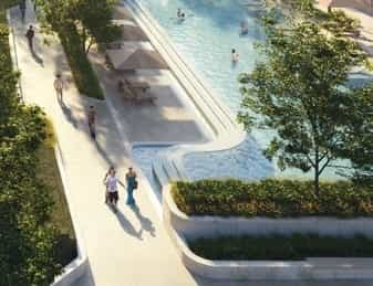 Swimmable Canal Pool