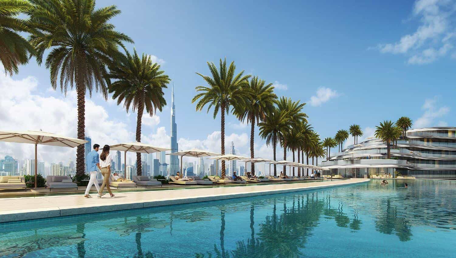 Pool Deck With Sunken Seating