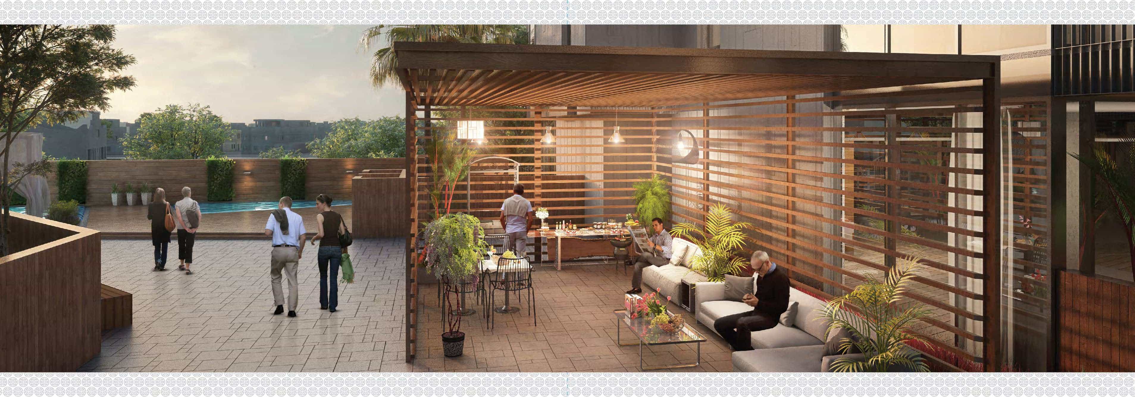 Tranquil Shared Gardens