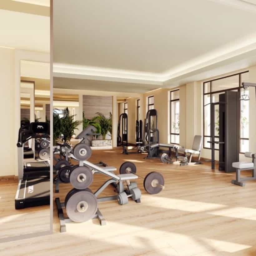 Gym With Panoramic View