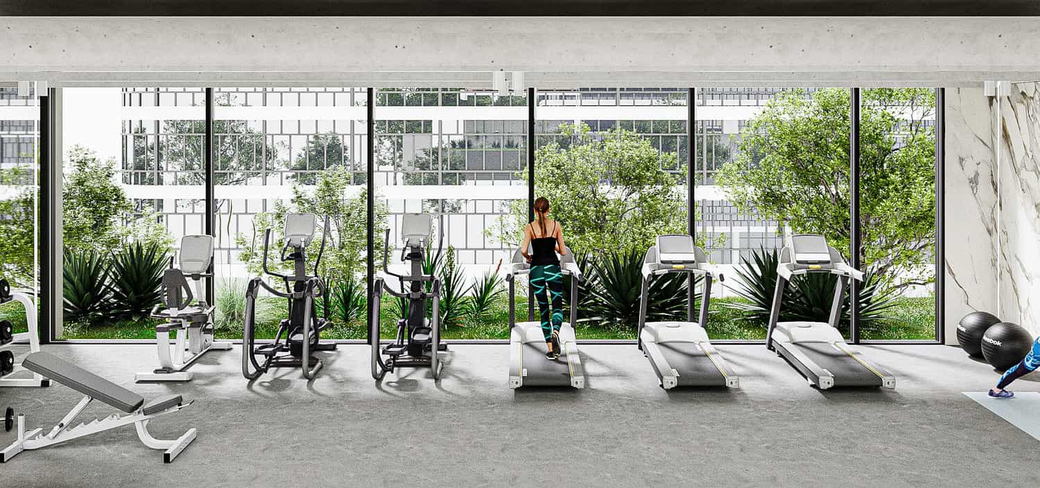 Rooftop Gym