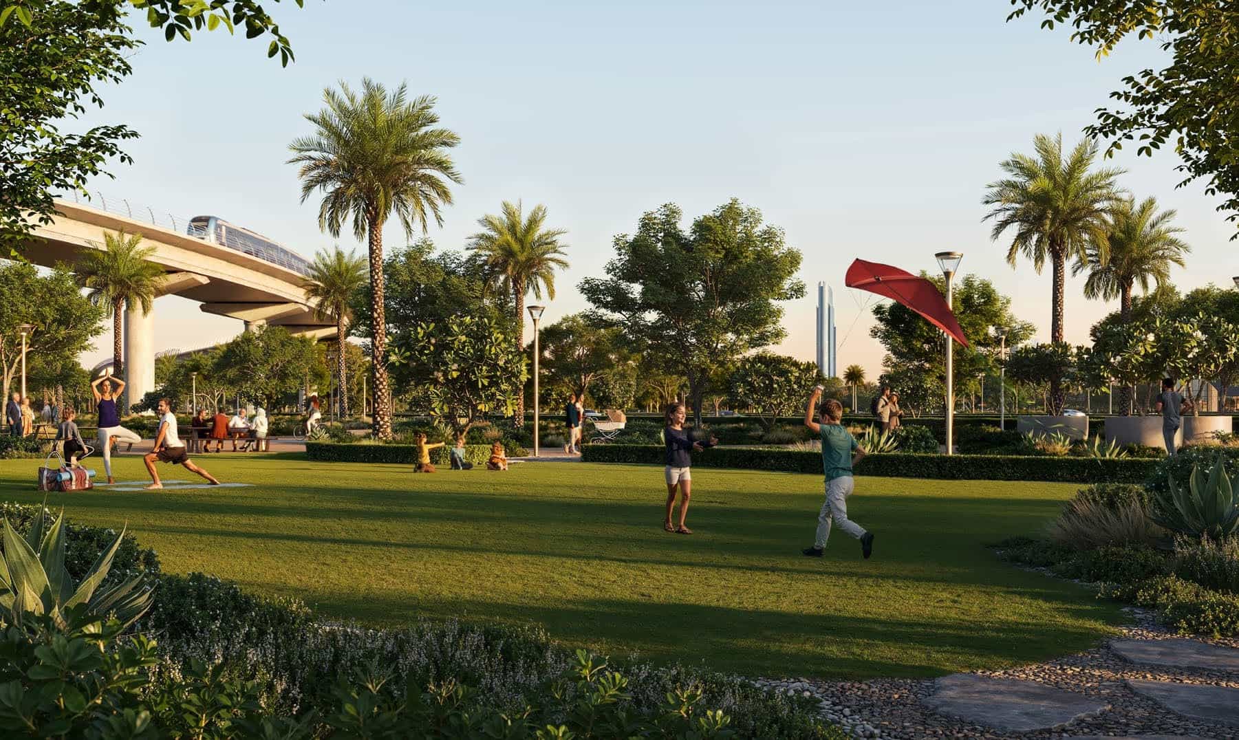 Lawn & Bbq Areas