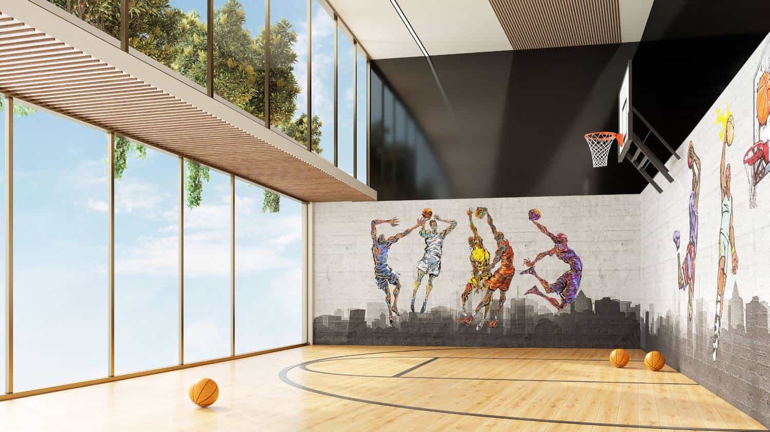 Indoor Basketball Court