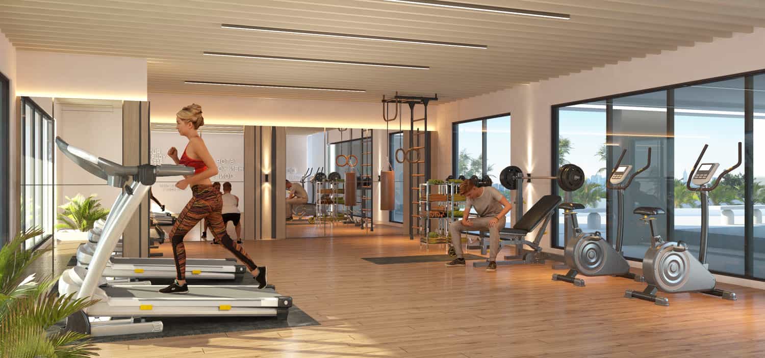 Fully Equipped Gym