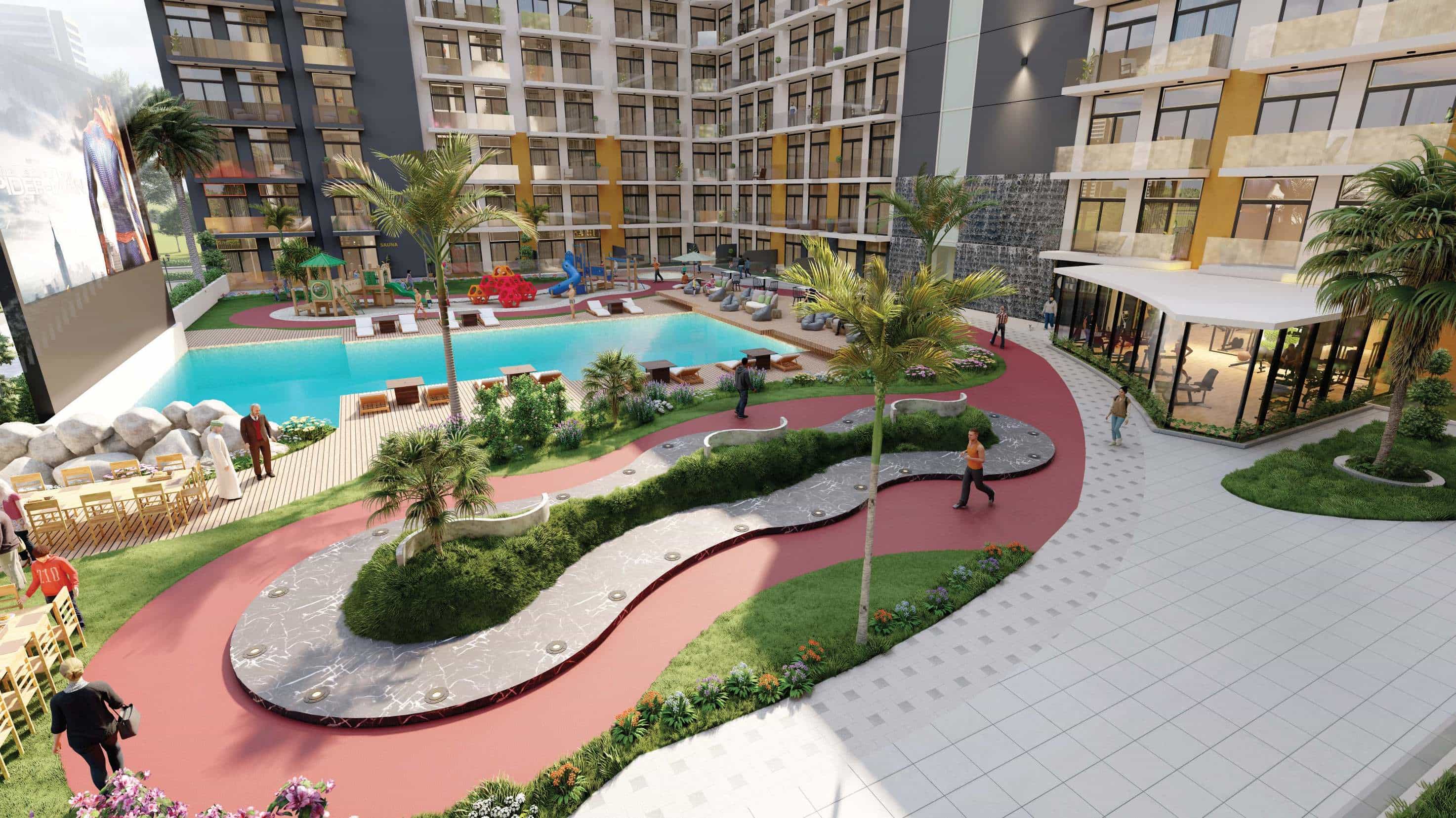 Resort Type Pool Area