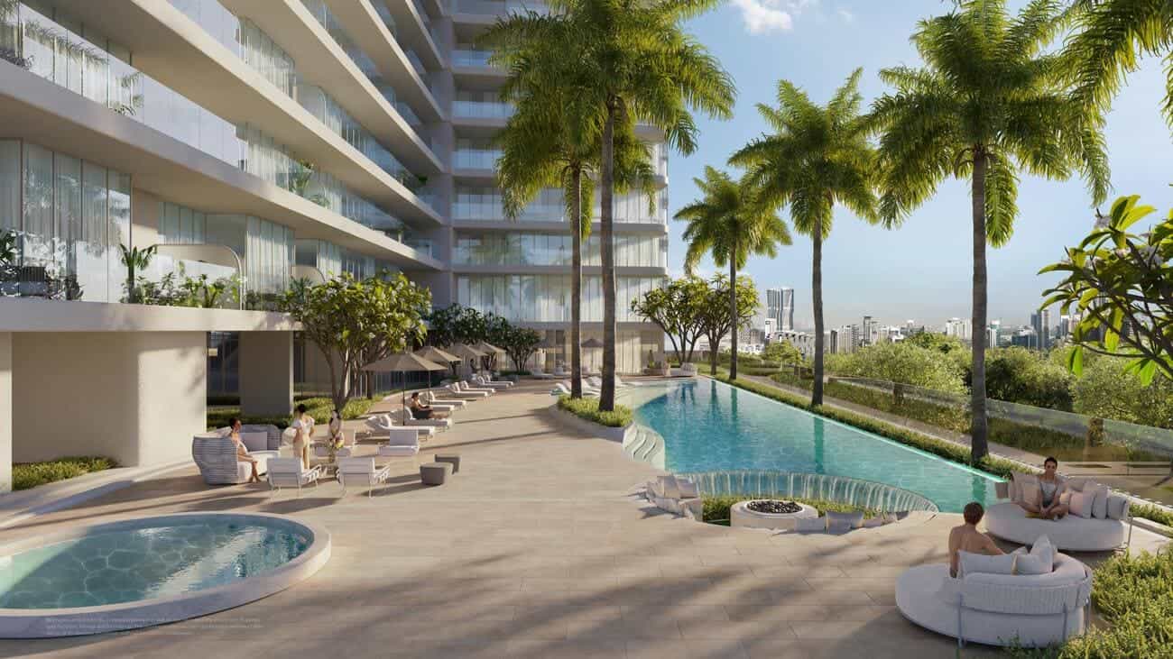 Sunken Pool Seating