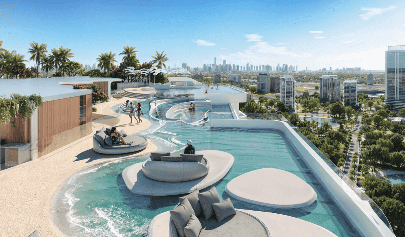 Sky Beach With Panoramic Vistas