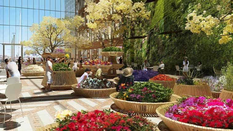 Landscaped Garden