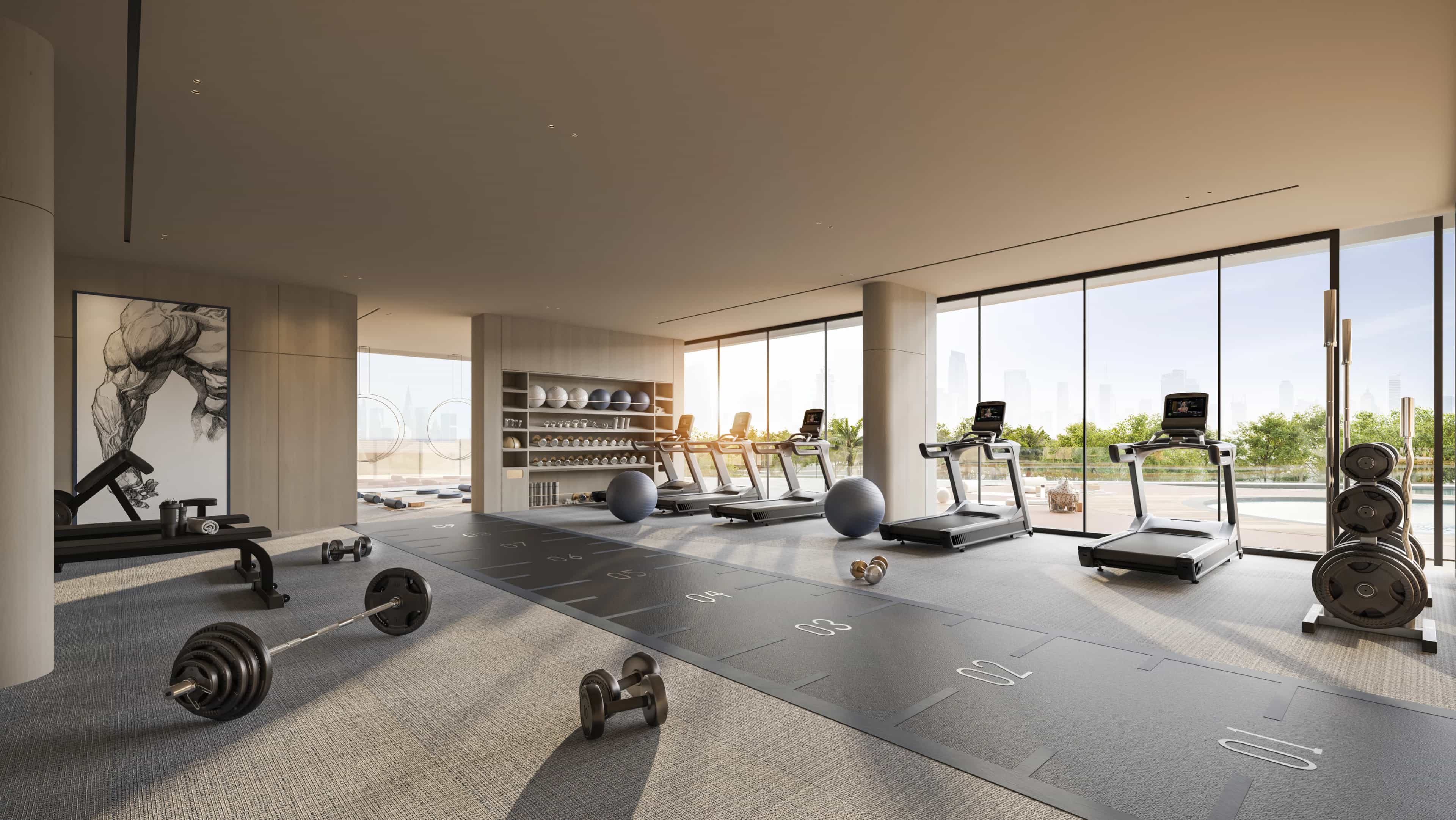 Fully Equipped Gym