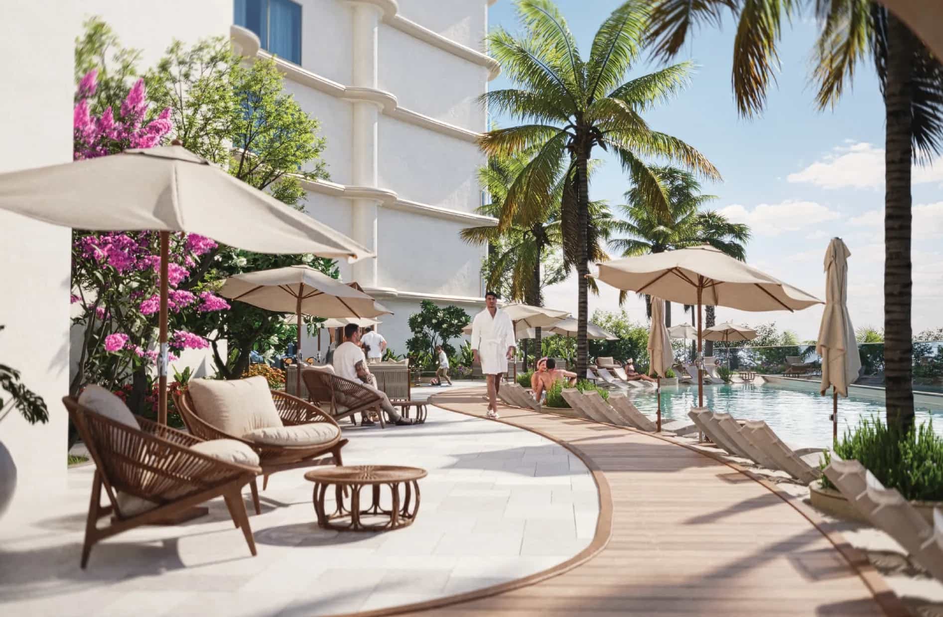 Outdoor Pool Area