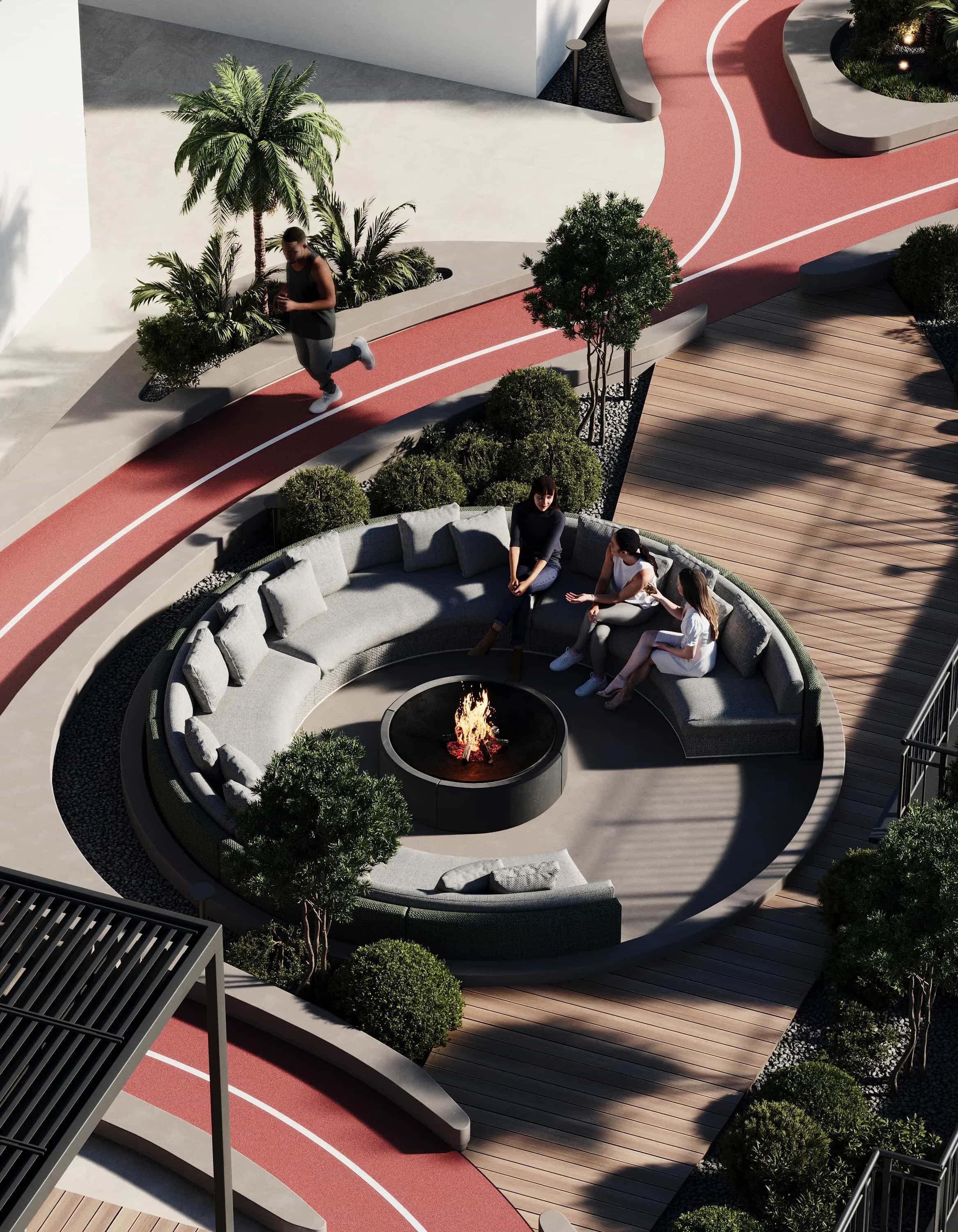 Fire Pit Lounge