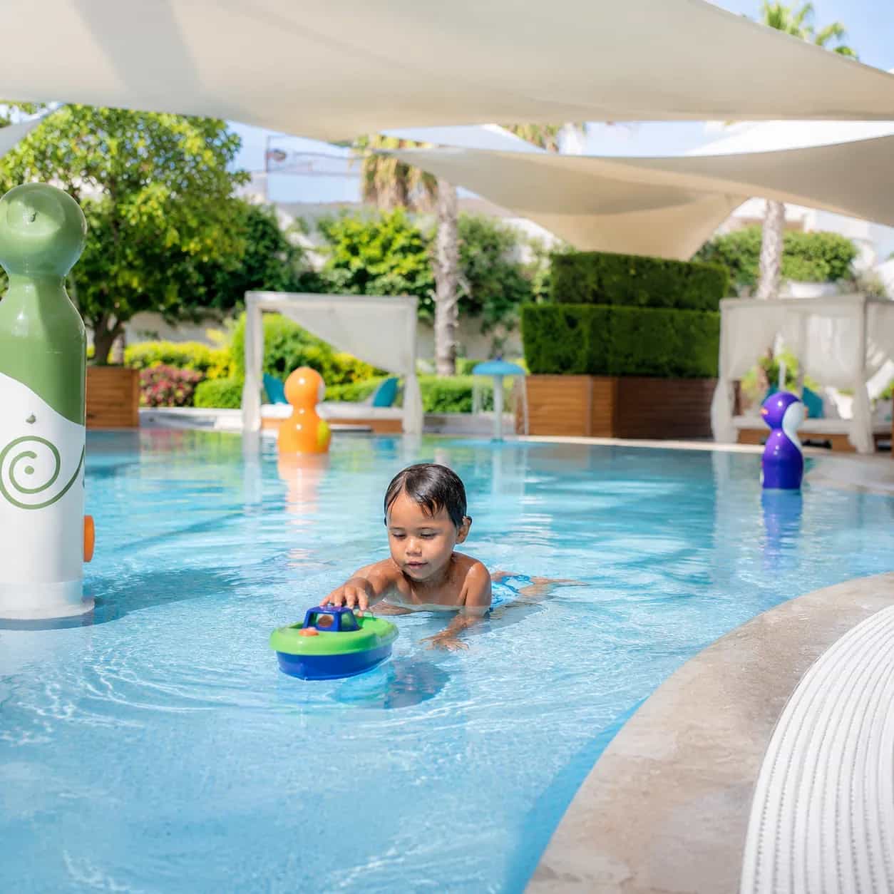 Shaded Kid’s Pool