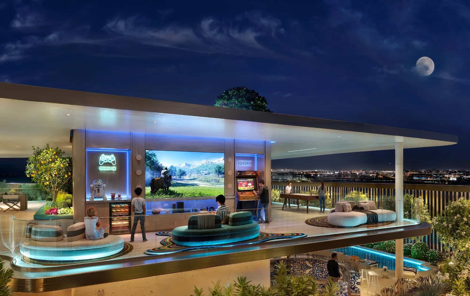 Young Adults Entertainment Lounge