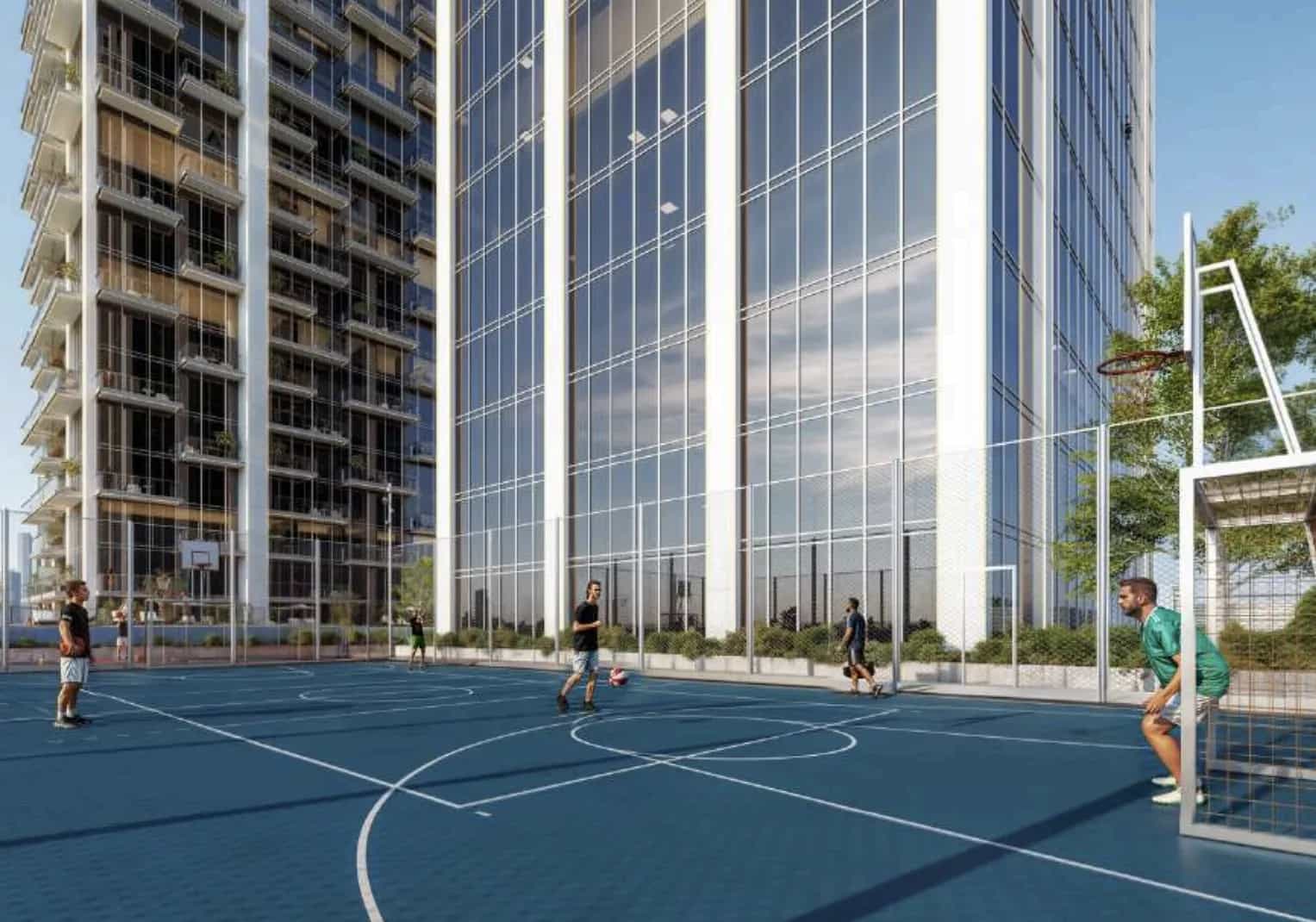 Half Basketball Court