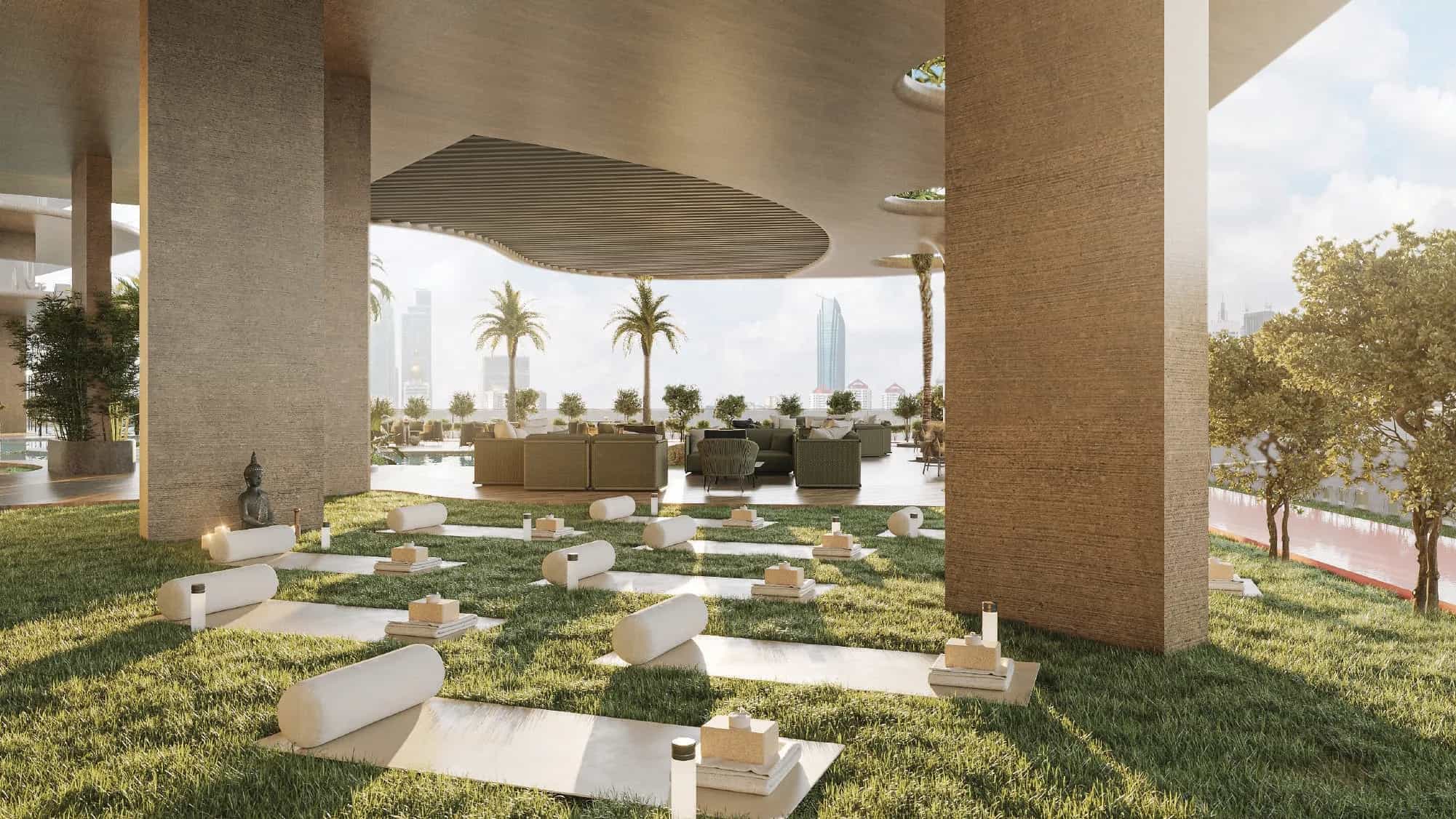 Outdoor Yoga Area