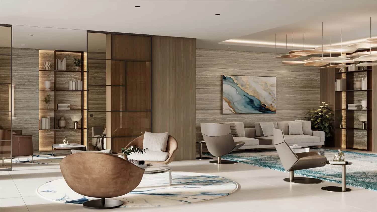 Indoor Business Lounge