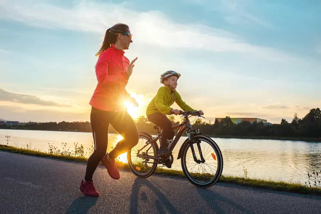 Jogging & Cycling Track