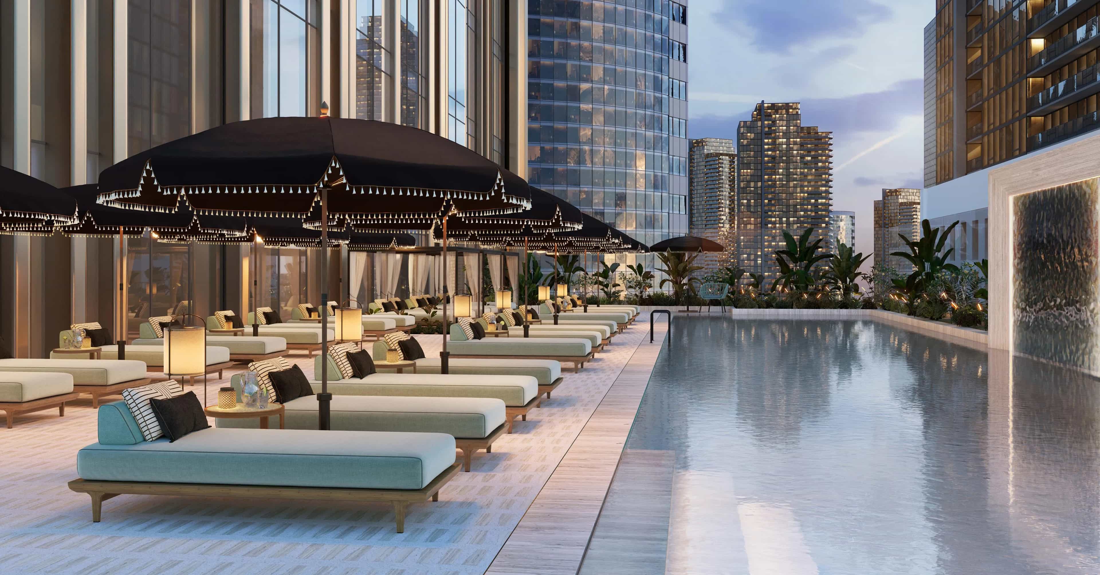 Infinity Glass Border Pool