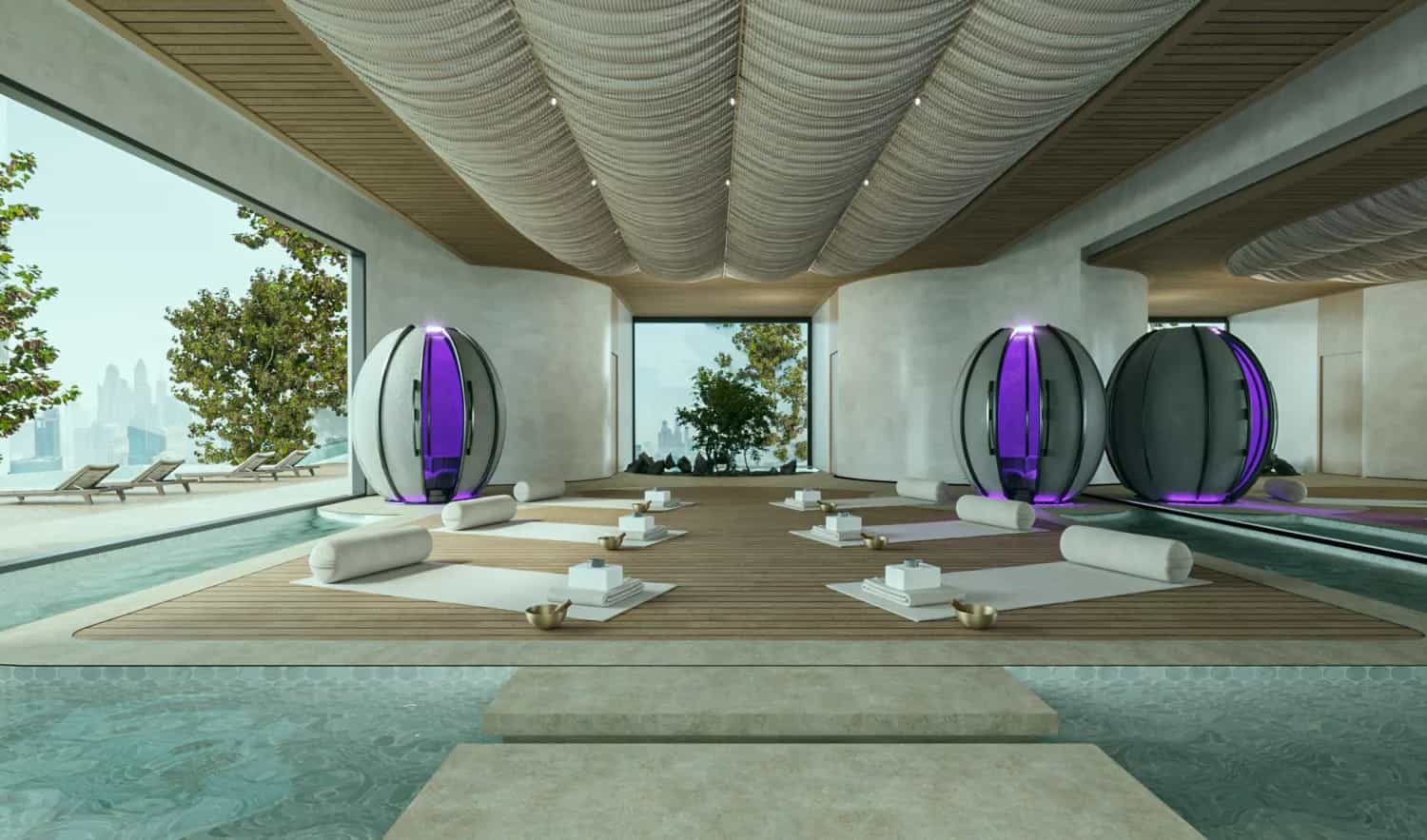 Yoga with Meditation Pods