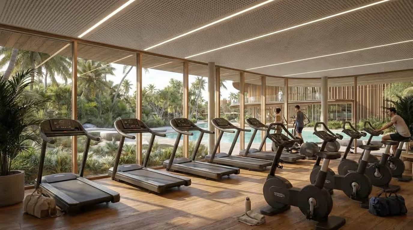 Fully Equipped Gym