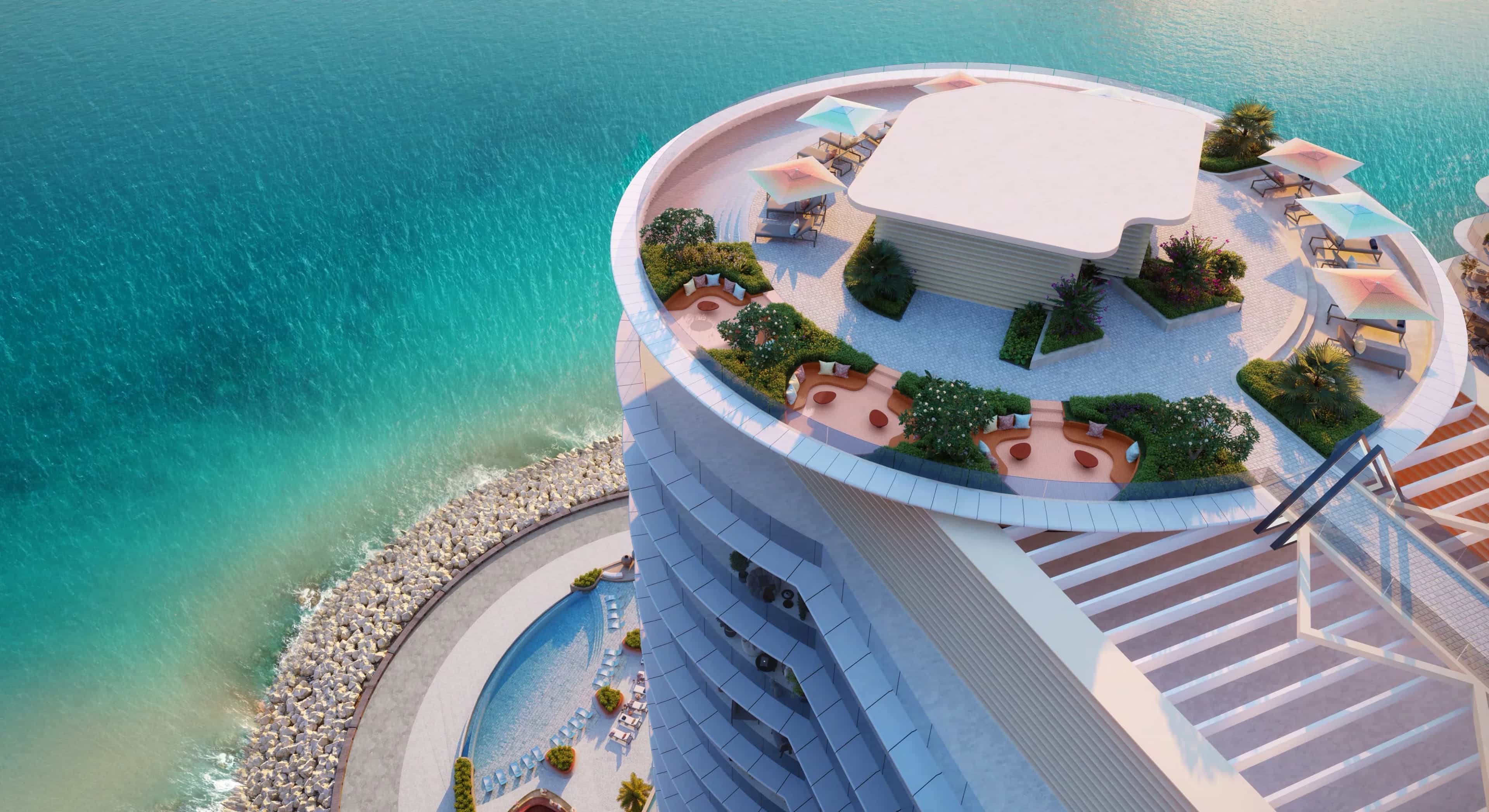 Rooftop Seating Area
