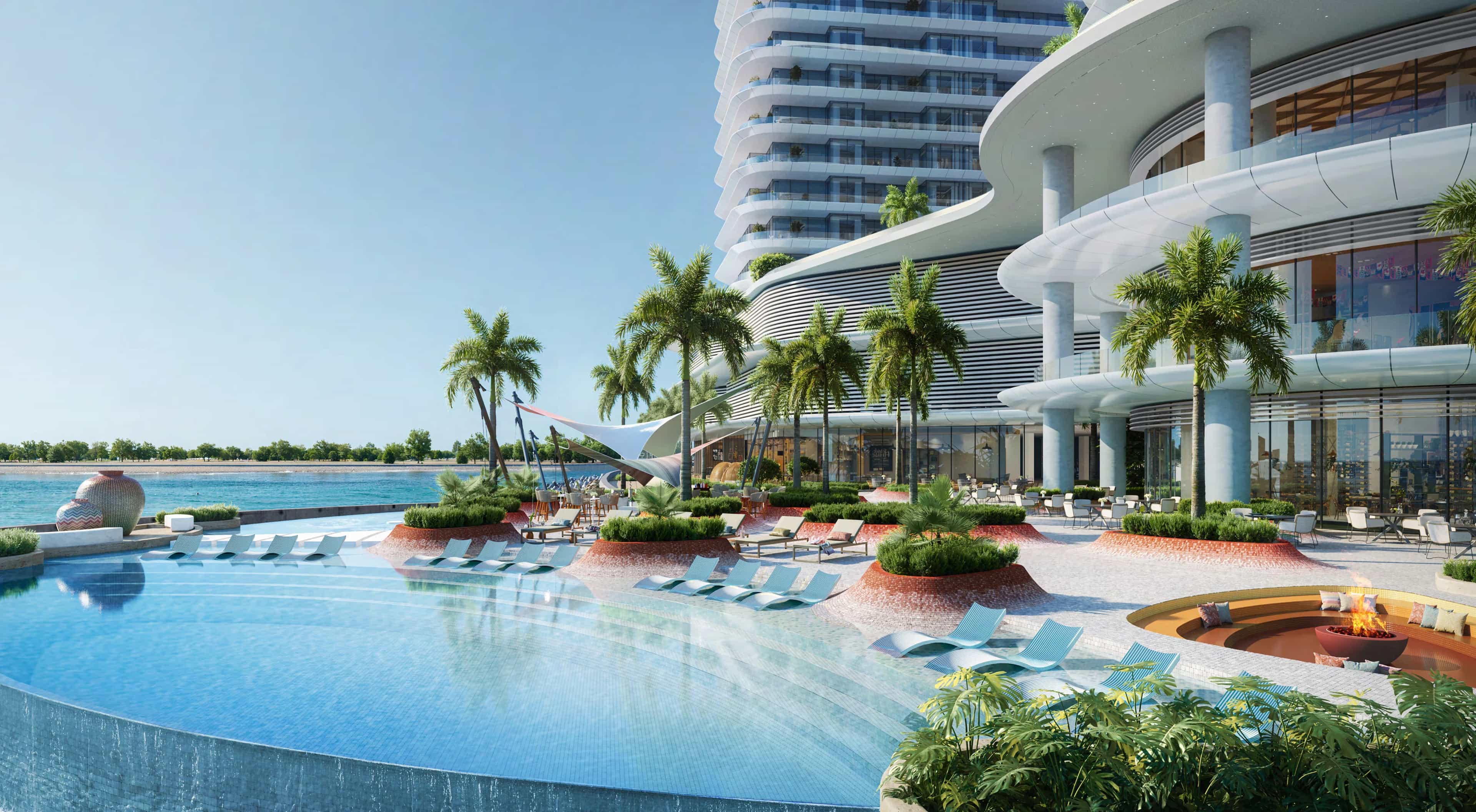Ground-level Pool