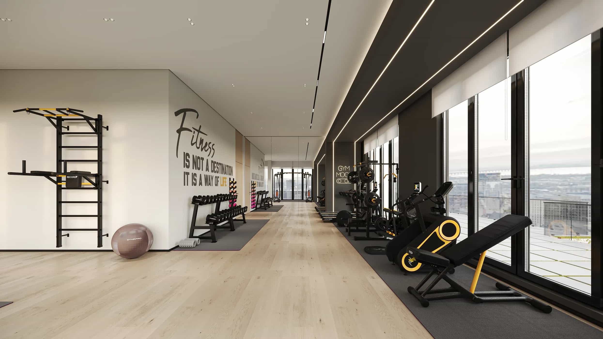 Fully Equipped Gym