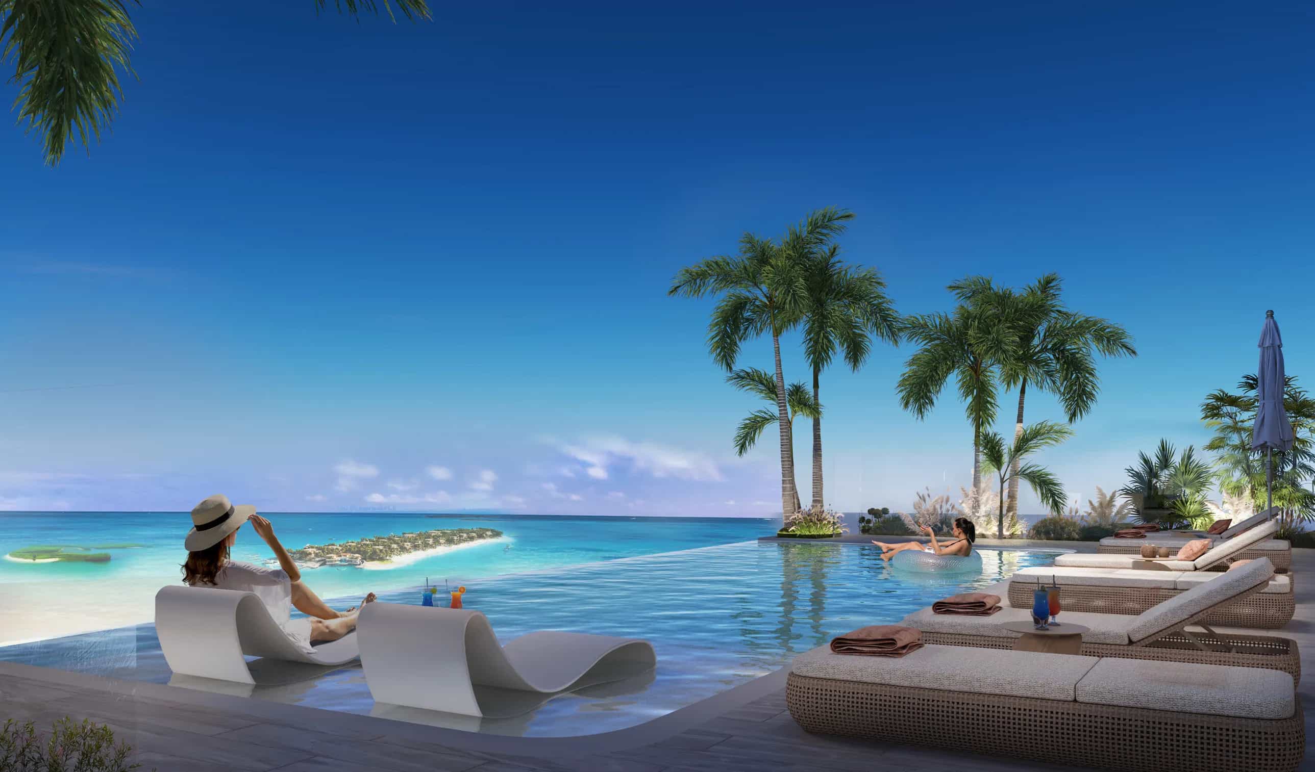 Adult's Rooftop Infinity Pool