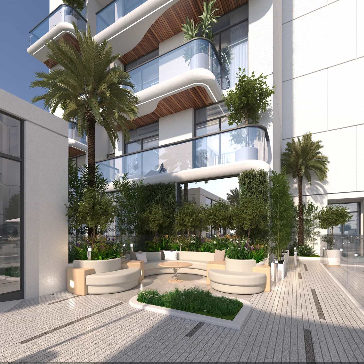 Outdoor Lounge Area