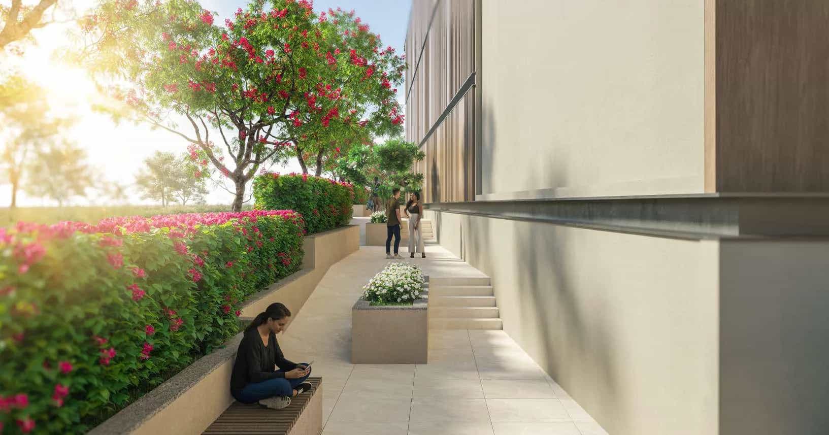 Outdoor Shaded Seating