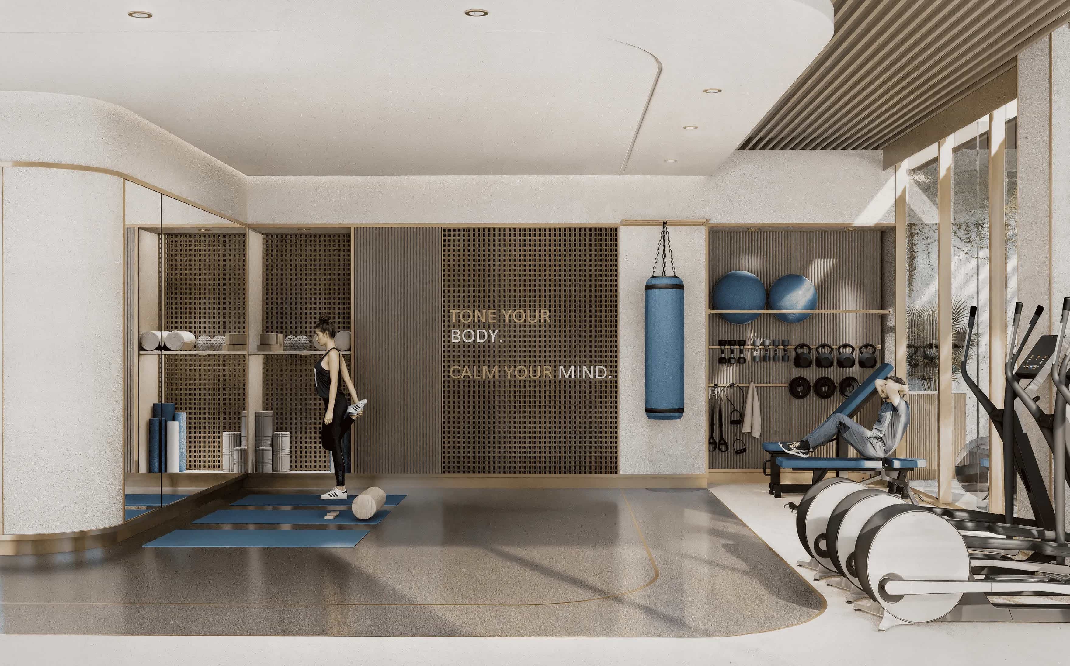 Pilates & Yoga Area