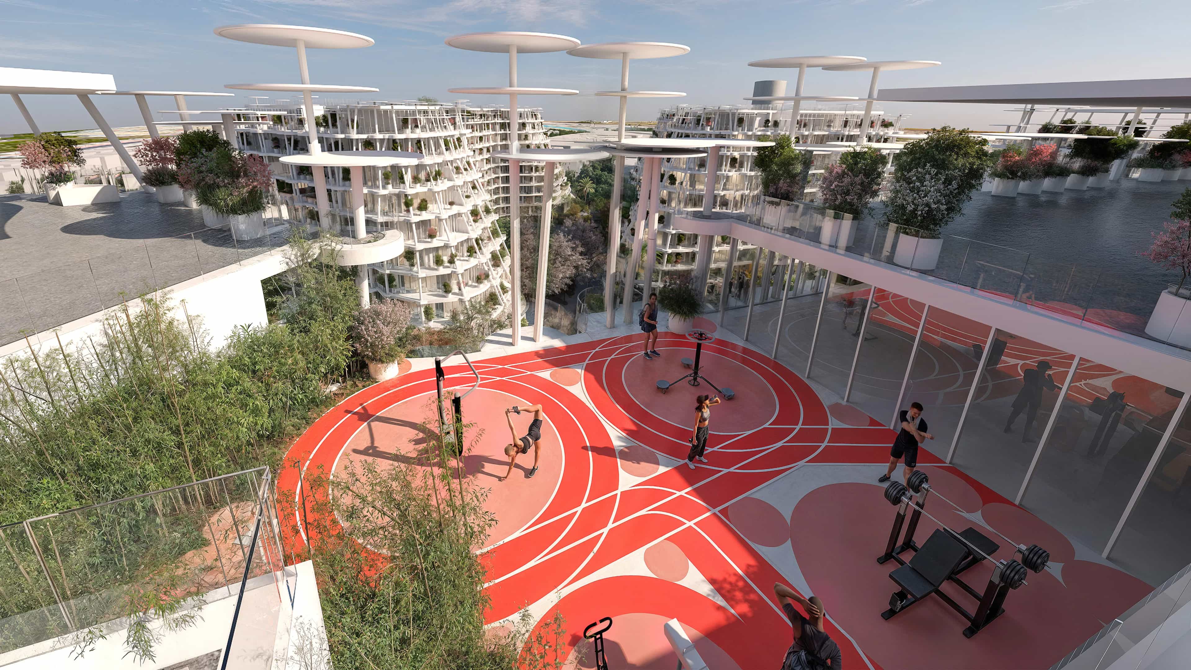 Rooftop Gym