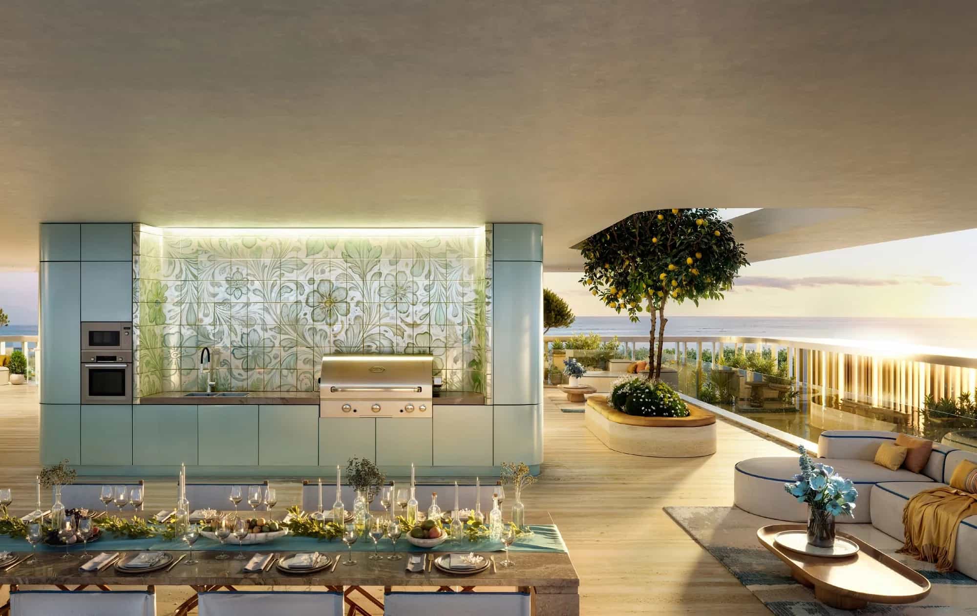 Communal Dining Terrace