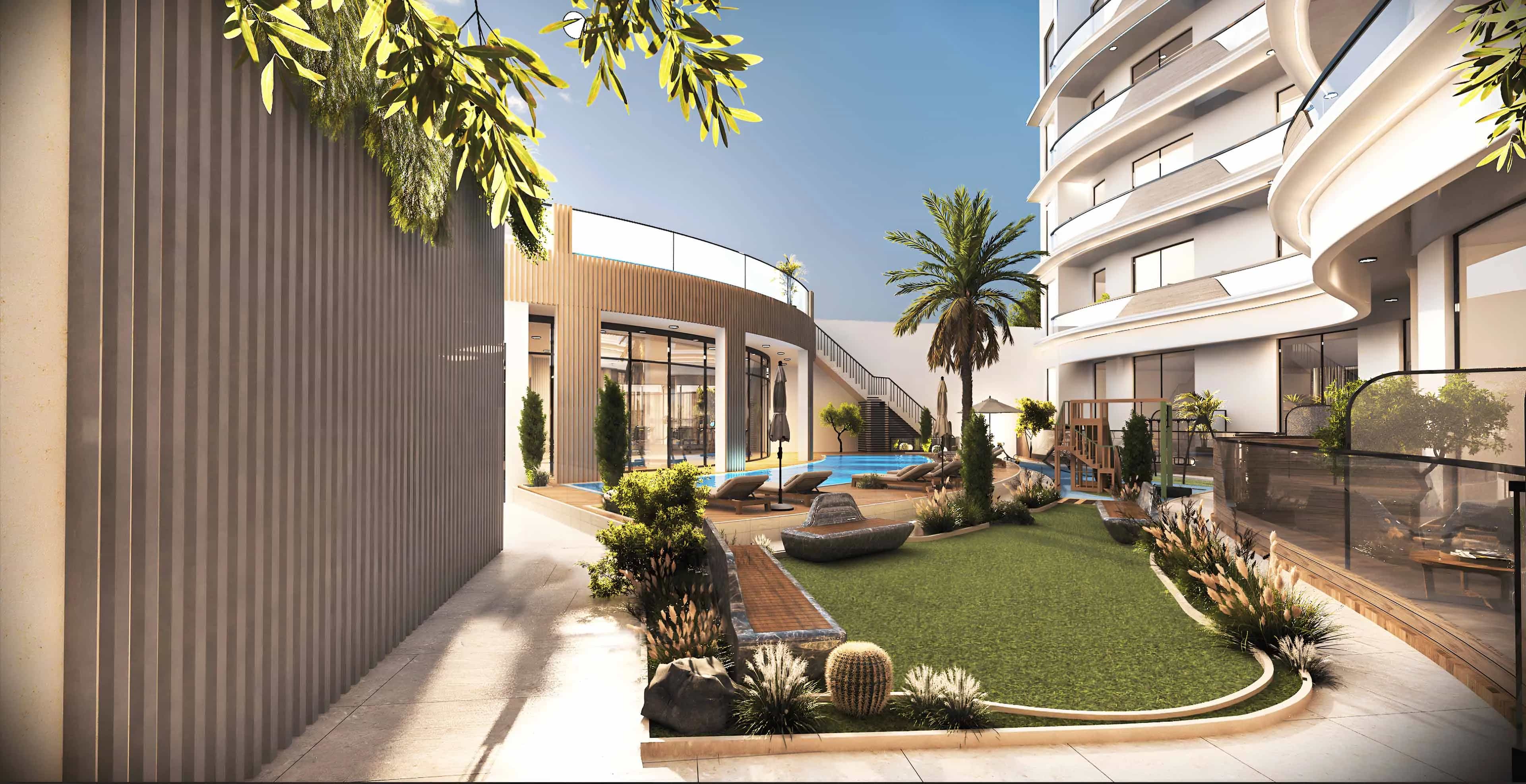 Landscaped Outdoor Areas
