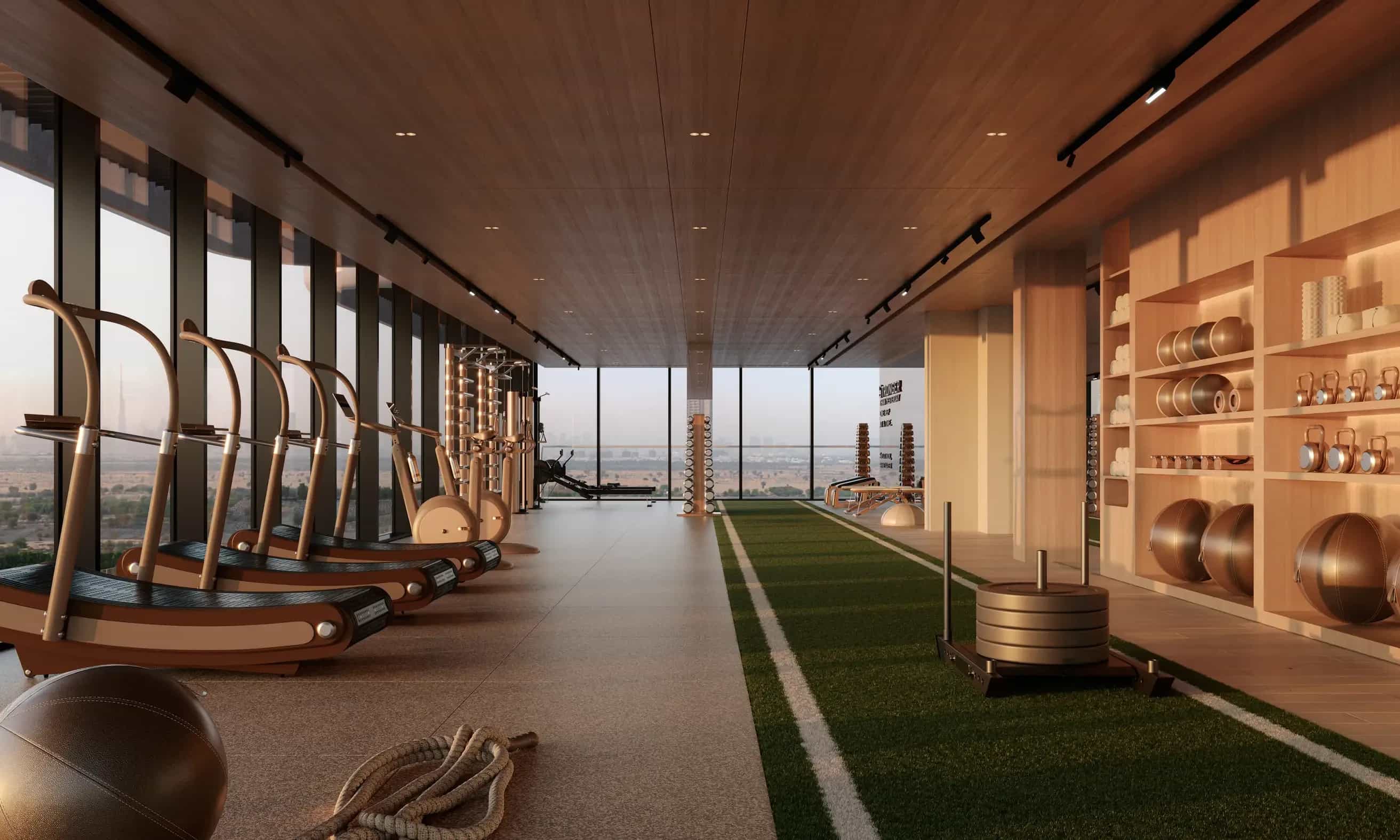 Fully Equipped Gym