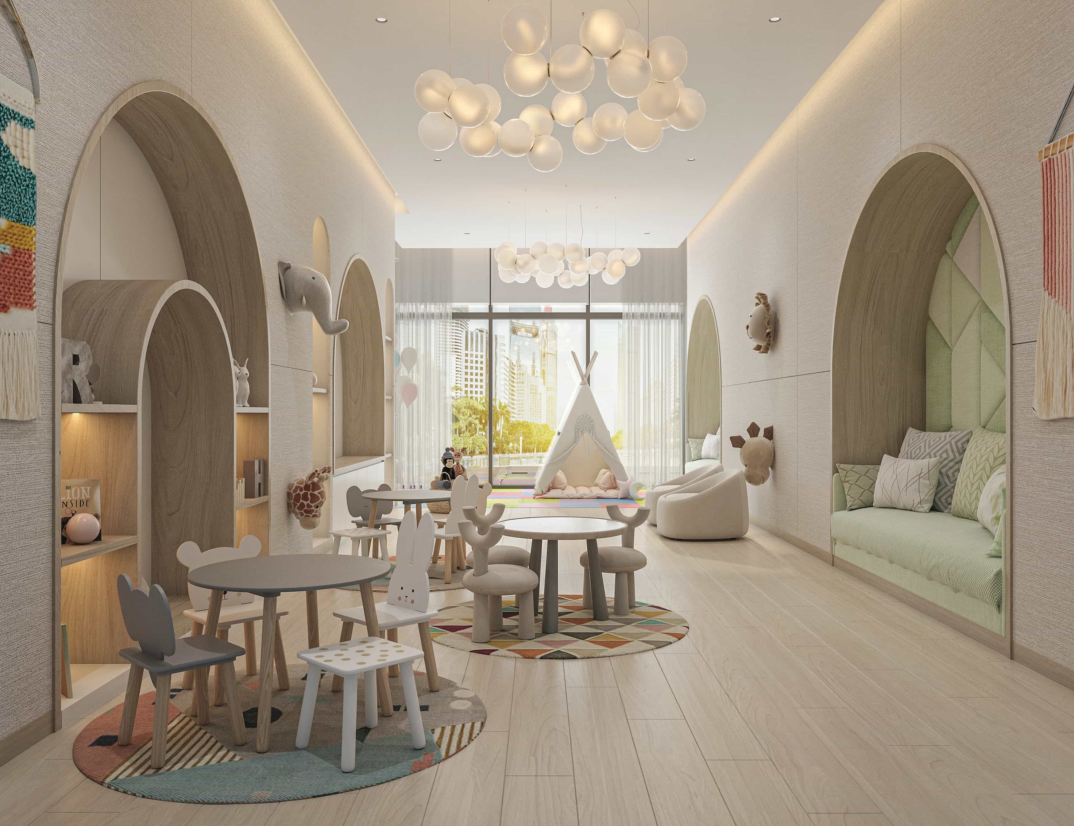 Indoor & Outdoor Kids’ Play Area