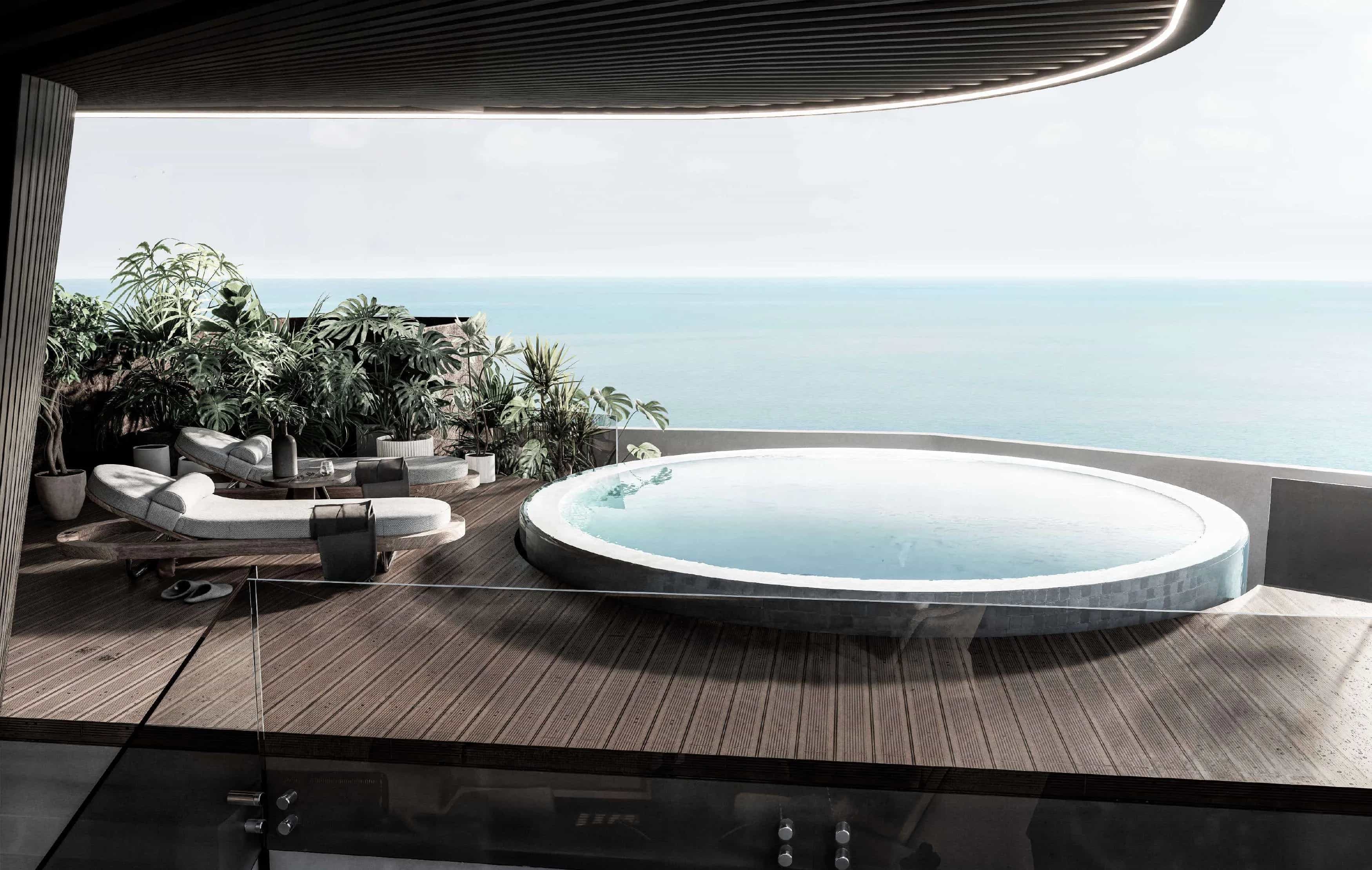 Private Balconies & Jacuzzi