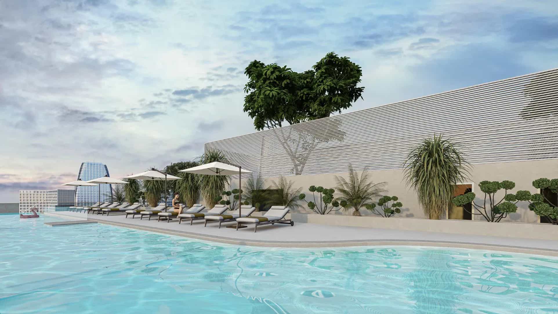 Rooftop Lounge & Infinity Pool