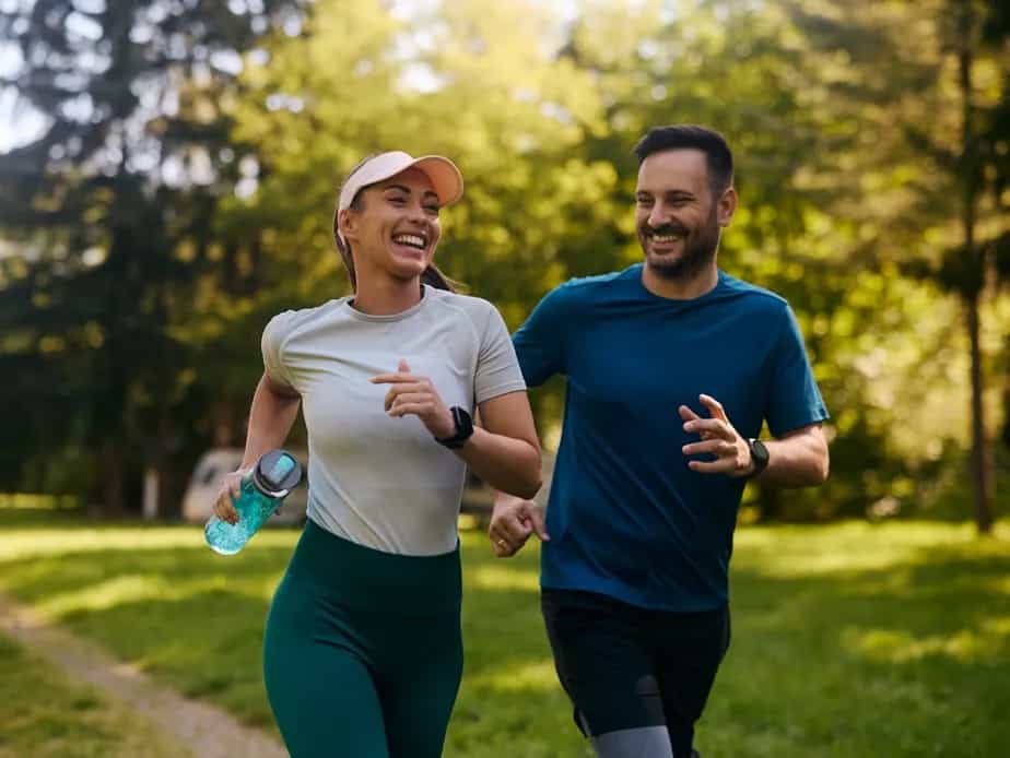 Tracks for Jogging and Cycling