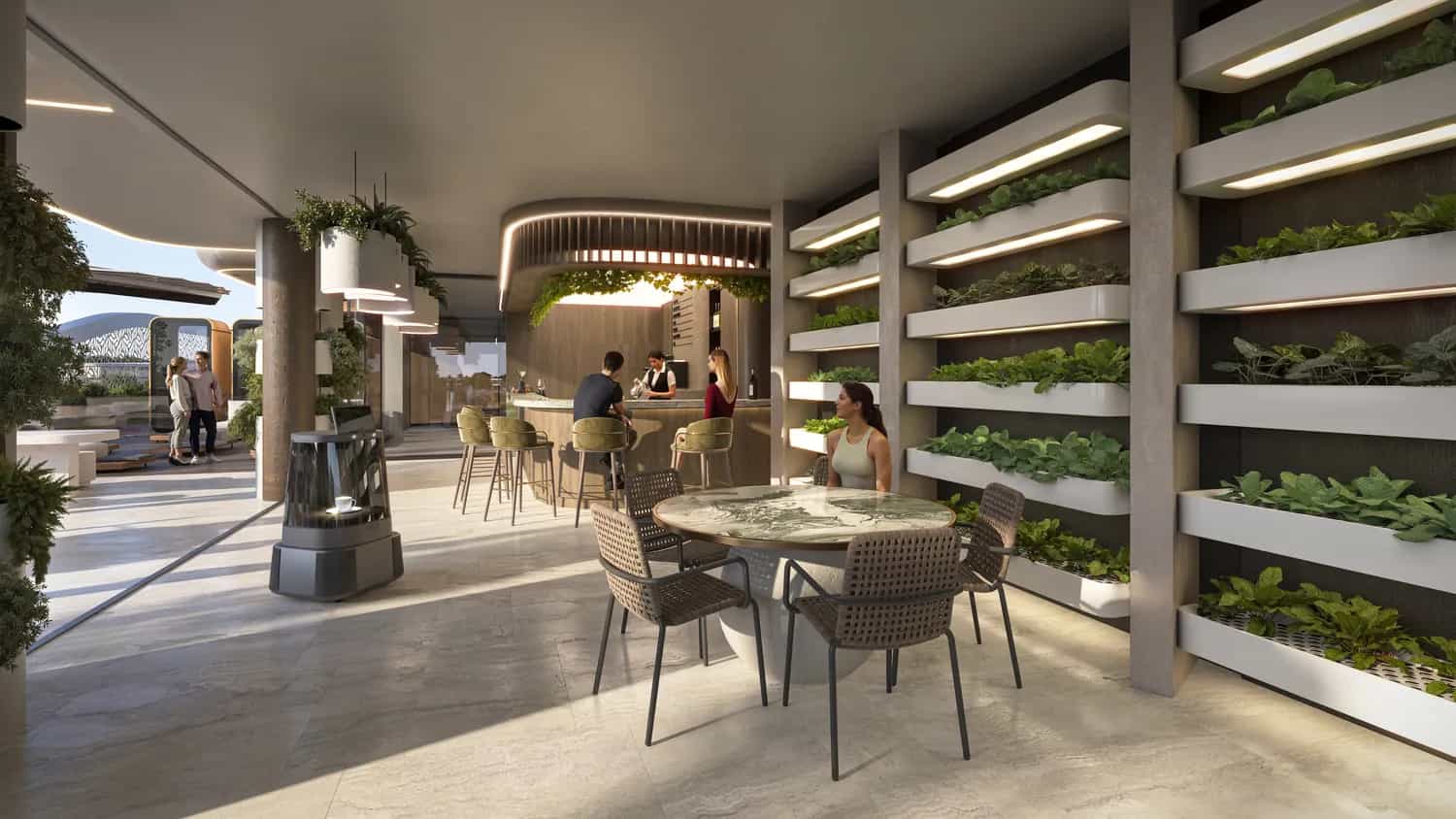 Green House Cafe Indoor & Outdoor