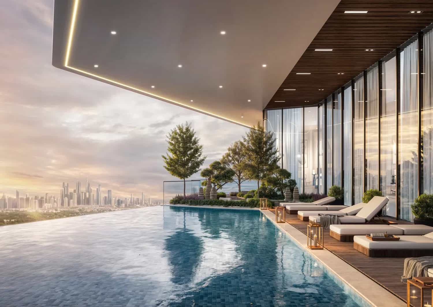 Rooftop Infinity Pool