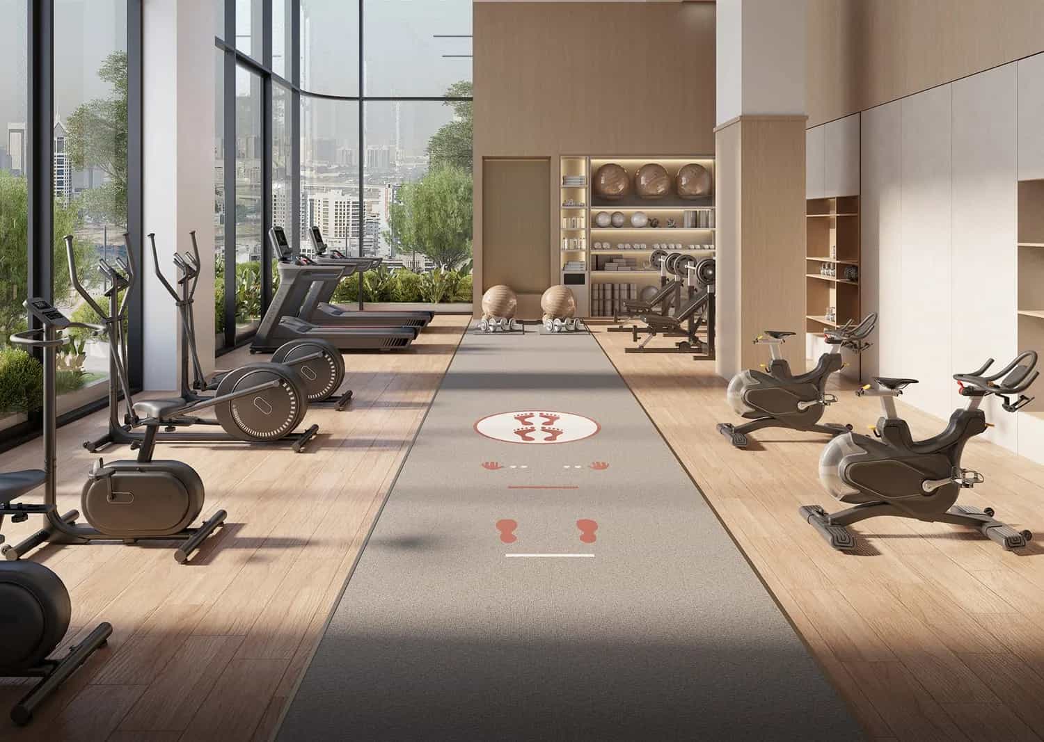 State-of-the-art Fitness Studio